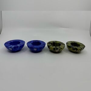 Pernille Bulow Bornholm Tea Light Votive/Holders-4 Pieces *READ*
